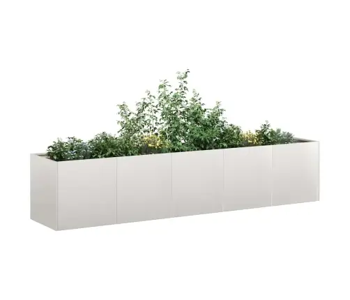 Puķu Kaste, 200X40X40 Cm, Nerūsējošs Tērauds Vidaxl