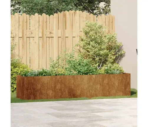 Lovelis, Rūdžių, 200X40X40cm Oro Sąlygoms Atsparus Plienas