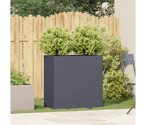 Lovelis, Antracito, 80X40X80cm Šaltai Valcuotas Plienas