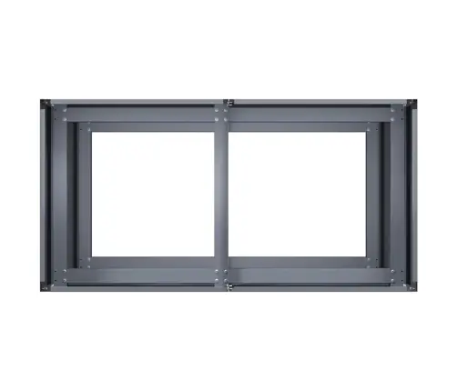 Lovelis, Antracito, 80X40X80cm Šaltai Valcuotas Plienas