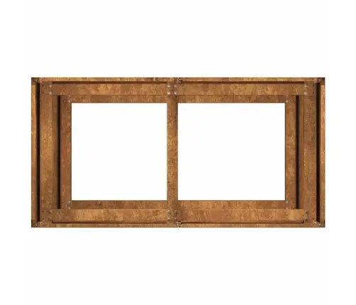 Taimekast, Rooste, 80X40X80 cm Ilmastikukindel Teras