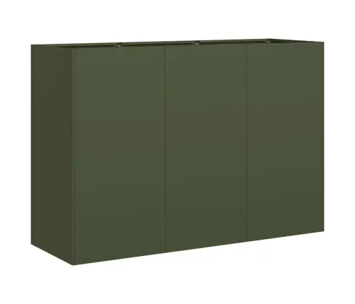 Taimekast, Oliiviroheline, 120X40X80 cm Külmvalts Teras