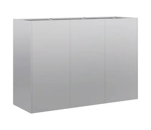 Puķu Kaste, 120X40X80 Cm, Cinkots Tērauds Vidaxl