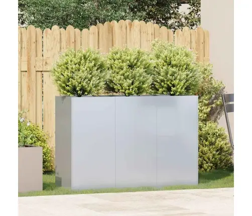 Puķu Kaste, 120X40X80 Cm, Cinkots Tērauds Vidaxl