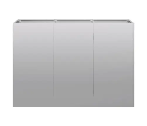 Puķu Kaste, 120X40X80 Cm, Cinkots Tērauds Vidaxl