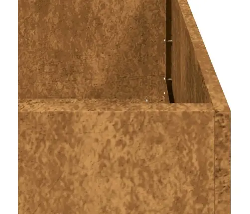 Lovelis, Rūdžių, 120X40X80cm Oro Sąlygoms Atsparus Plienas