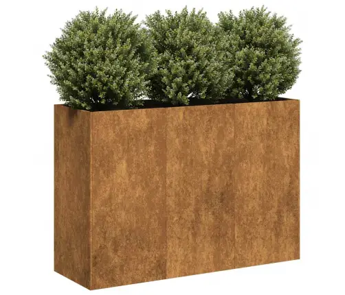 Lovelis, Rūdžių, 120X40X80cm Oro Sąlygoms Atsparus Plienas