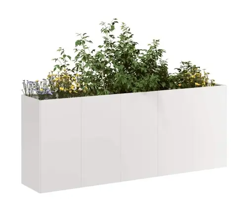 Puķu Kaste, 200X40X80 Cm, Nerūsējošs Tērauds Vidaxl