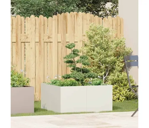 Taimekast, Valge, 80X80X40 cm Külmvalts Teras