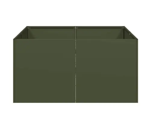 Taimekast, Oliiviroheline, 80X80X40 cm Külmvalts Teras