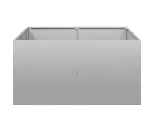 Puķu Kaste, 80X80X40 Cm, Cinkots Tērauds Vidaxl