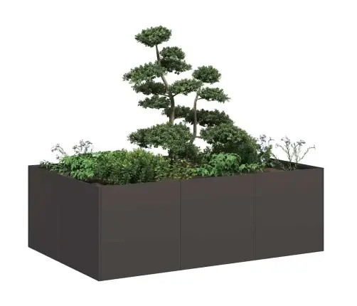 Taimekast Must 120X80X40 cm Teras