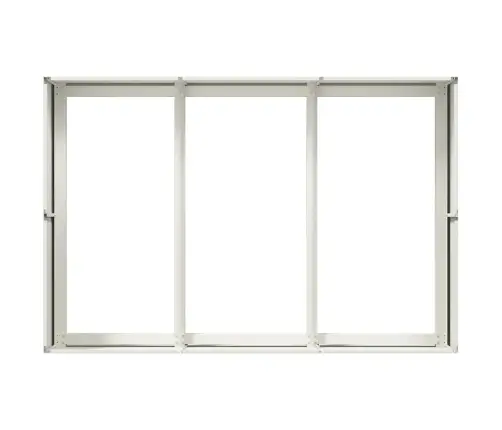 Puķu Kaste, Balta, 120X80X40 Cm, Tērauds Vidaxl