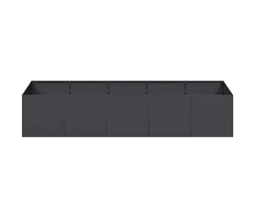 Taimekast Must 200X80X40 cm Teras