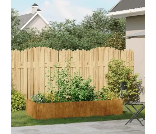 Taimekast, Rooste, 200X80X40 cm Ilmastikukindel Teras