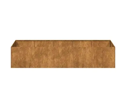 Taimekast, Rooste, 200X80X40 cm Ilmastikukindel Teras