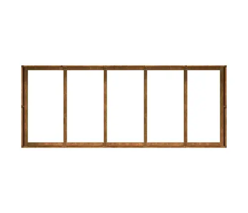 Taimekast, Rooste, 200X80X40 cm Ilmastikukindel Teras