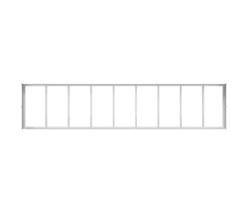 Taimekast, 360X80X40 cm Roostevaba Teras