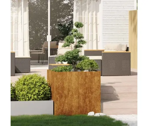 Taimekast, Rooste, 80X80X80 cm Ilmastikukindel Teras