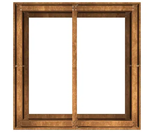 Taimekast, Rooste, 80X80X80 cm Ilmastikukindel Teras