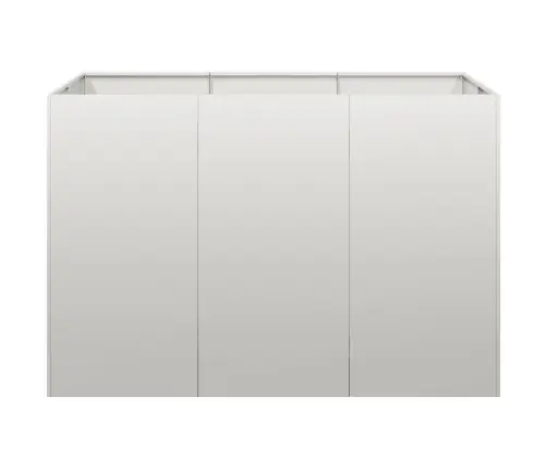 Puķu Kaste, 120X80X80 Cm, Nerūsējošs Tērauds Vidaxl