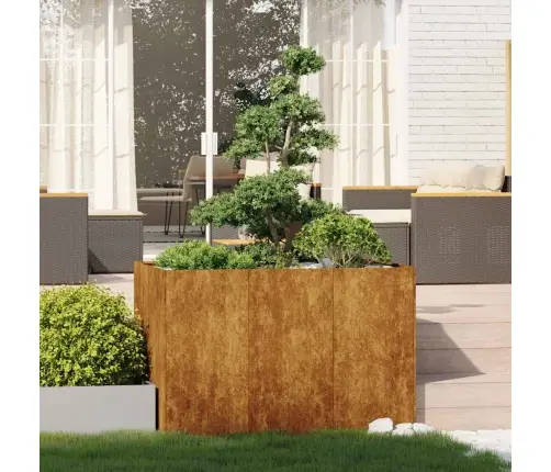 Taimekast, Rooste, 120X80X80 cm Ilmastikukindel Teras