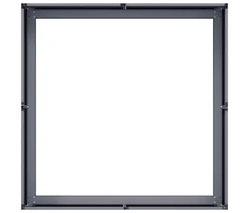 Taimekast Antratsiithall 80X80X30 cm Teras