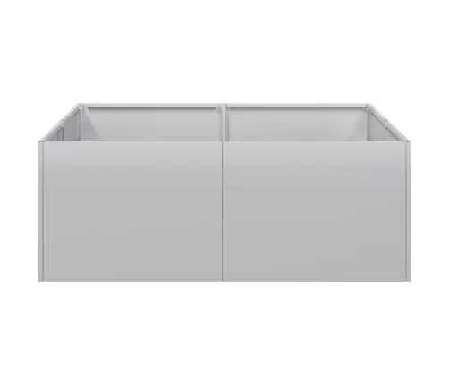 Puķu Kaste, 80X80X30 Cm, Cinkots Tērauds Vidaxl