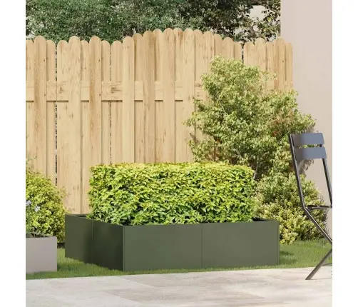 Aia Taimekast, Oliiviroheline, 100X100X30 cm Teras
