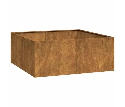 Taimekast, Rooste, 100X100X40 cm Ilmastikukindel Teras