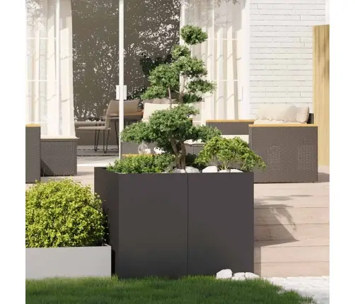 Taimekast Must 100X100X80 cm Teras