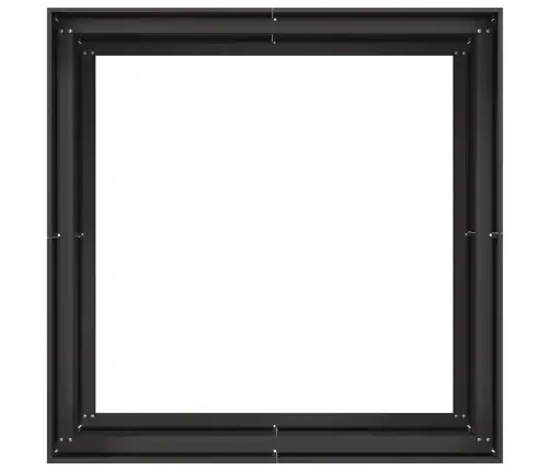 Taimekast Must 100X100X80 cm Teras