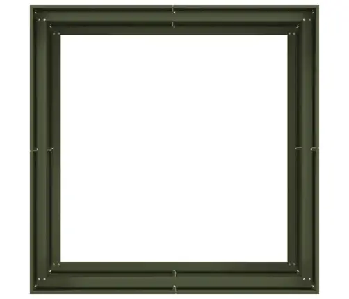 Aia Taimekast, Oliiviroheline, 100X100X80 cm Teras