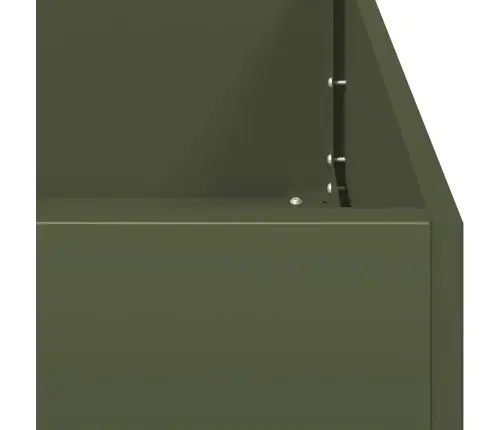 Aia Taimekast, Oliiviroheline, 100X100X80 cm Teras