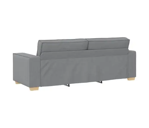 Sofos Komplektas 3 Pcs Pilka 220 X 78 X 84 Cm Audinys