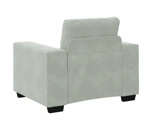 3 Daļu Dīvānu Komplekts Ar Spilveniem Gaiši Pelēkā Zeltā Vidaxl