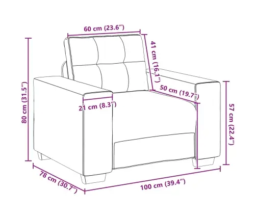 Dīvānu Komplekts 3 Pcs Tumši Zaļš 221 X 80 X 80 Cm Samts Vidaxl