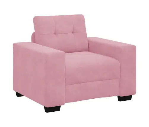 Diivan 3 Pcs Roosa Lina-Segu Kangas