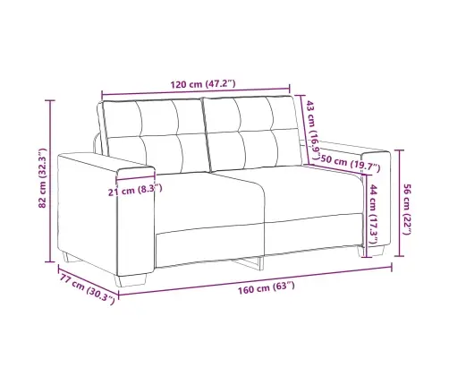 Diivanikomplekt 3 Pcs Roosa 221 X 80 X 80 Cm Samet
