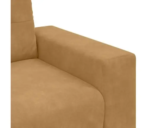 Diivan 3 Pcs Pruun Lina-Segu Kangas