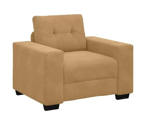 Diivan 3 Pcs Pruun Lina-Segu Kangas