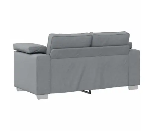 Dīvānu Komplekts 3 Pcs Pelēka 219 X 77 X 82 Cm Audums Vidaxl