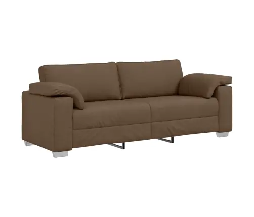 Diivan 3 Pcs Pruun Lina-Segu Kangas