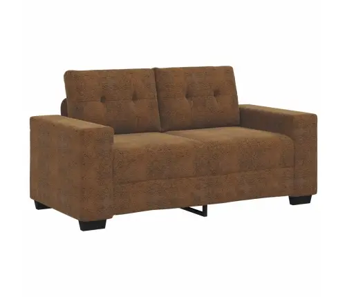 Dīvāns 2 Pcs Brūna 221 X 78 X 80 Cm Mākslīgā Āda Vidaxl