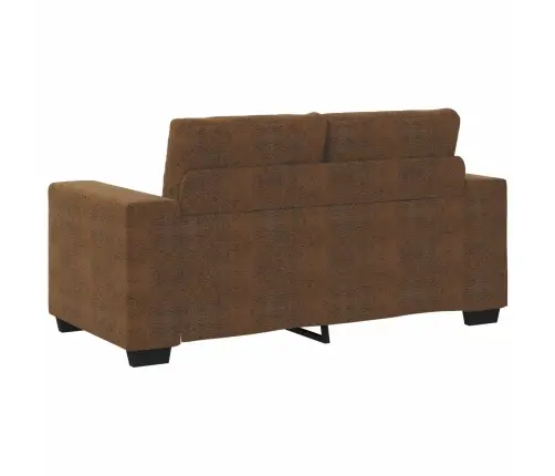 Dīvāns 2 Pcs Brūna 221 X 78 X 80 Cm Mākslīgā Āda Vidaxl