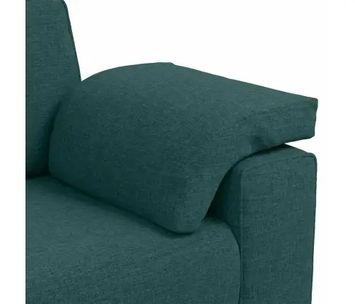 Dīvānu Komplekts 2 Pcs Tumši Zaļš 219 X 77 X 82 Cm Audums Vidaxl