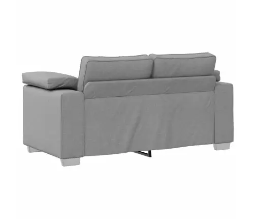 Diivanikomplekt 2 Pcs Pilvehall 219 X 77 X 82 Cm Kangas