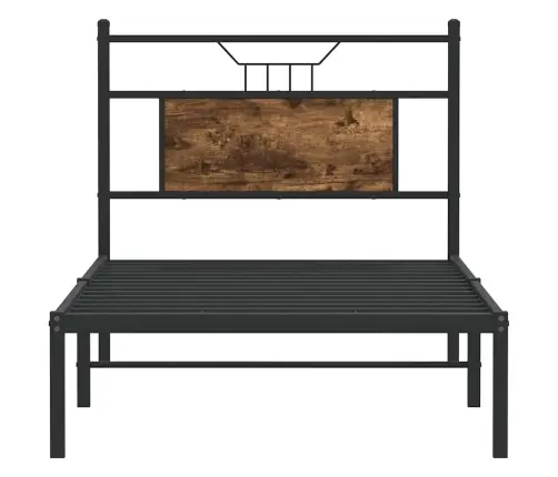 Gulta Bez Matrača, Ozolkoka, 90X190 Cm, Inženierijas Koks Vidaxl