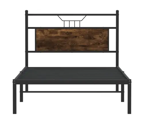 Gulta Bez Matrača, Ozolkoka, 100X190 Cm, Inženierijas Koks Vidaxl