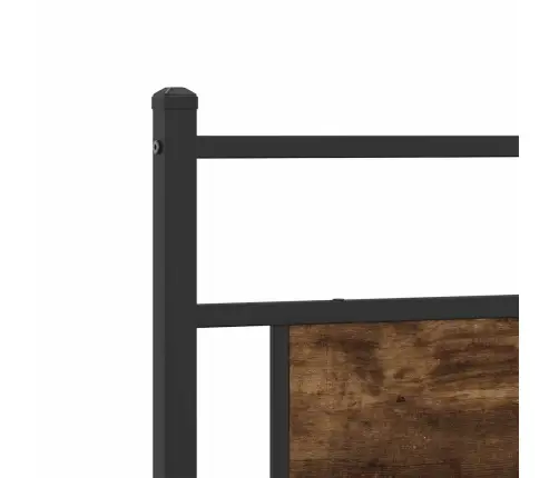 Lovos Rėmas Be Čiužinio, Dūminis, 100X200cm Apdirbta Mediena